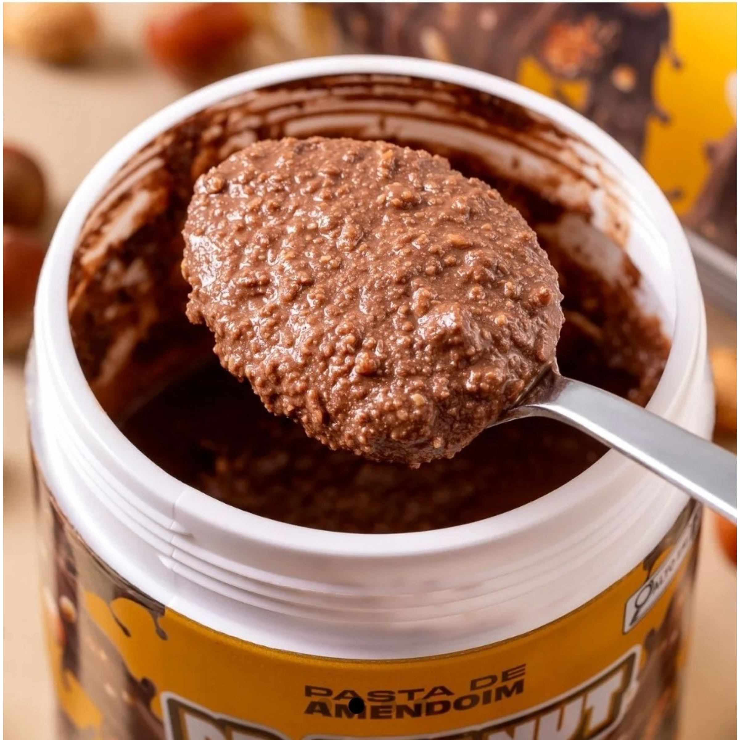 Pasta De Amendoim Bombom Italiano 600g