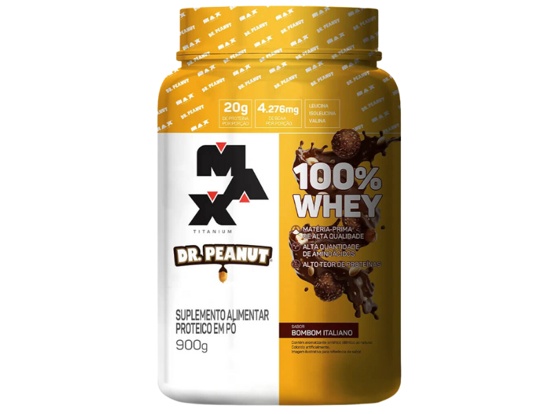WHEY 100% 900G POTE - Todos os sabores