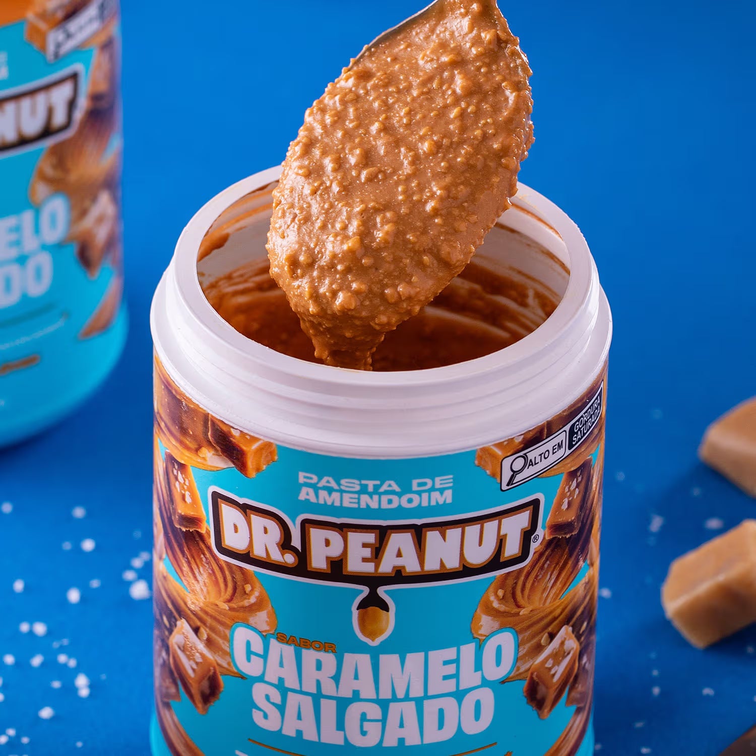 Pasta de amendoim sabor Caramelo Salgado 250g