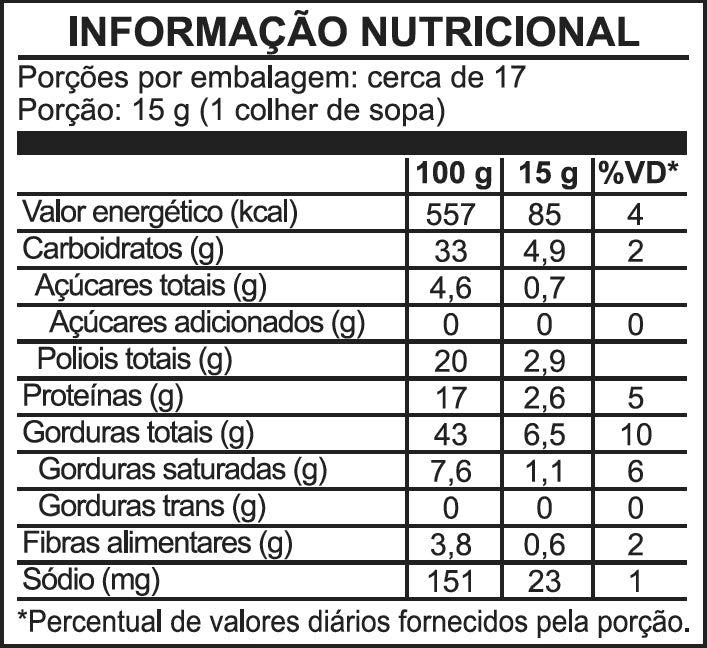 Pasta de amendoim sabor Cookies & Cream 250g