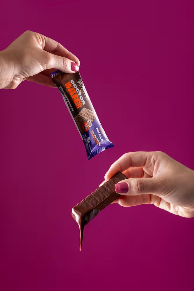 Display Doctor Wafer Avelã - 25g 12 Un. 300g